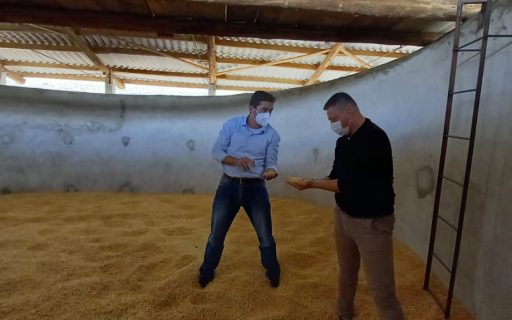 Santa Catarina incentiva investimentos para armazenagem de grãos em pequenas propriedades rurais