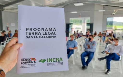 Secretaria da Agricultura apoia a regularização fundiária de imóveis rurais na região Oeste