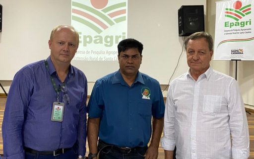 Tecnologia catarinense para produção de arroz será levada para a Guiana