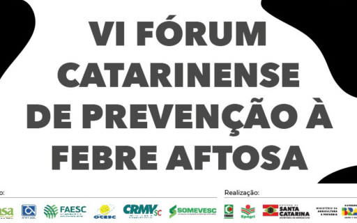 AVISO DE PAUTA: Secretaria da Agricultura promove Fórum Catarinense de Prevenção à Febre Aftosa