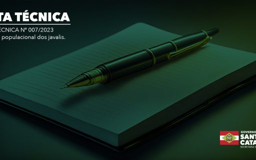 NOTA TÉCNICA – Controle populacional dos javalis