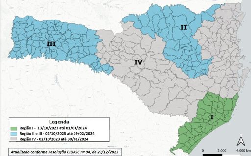 Calendário de semeadura da soja é prorrogado em Santa Catarina