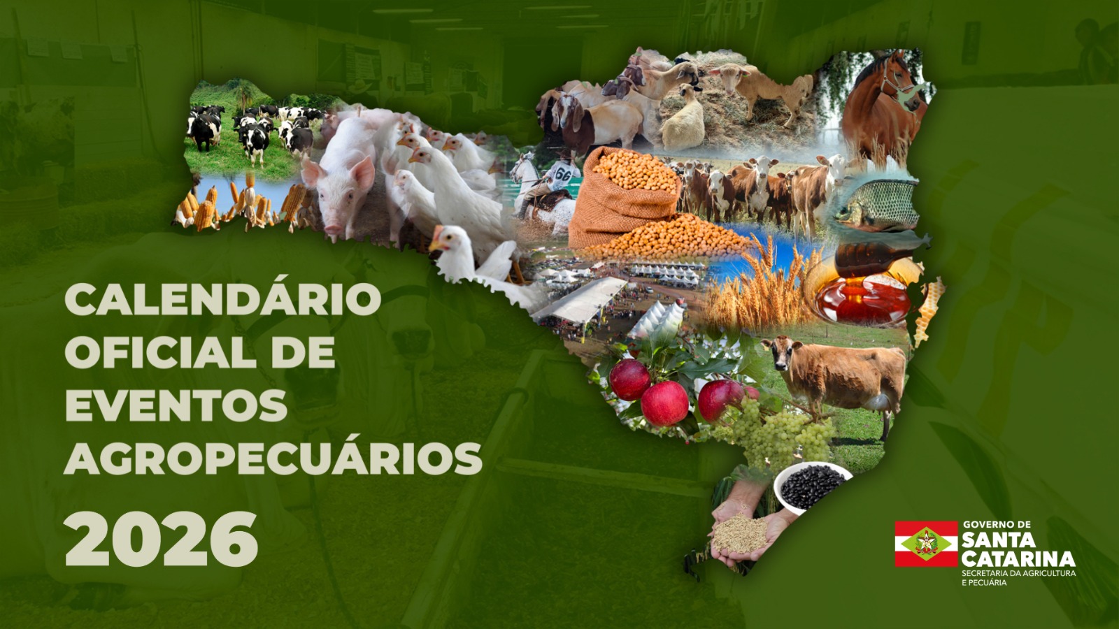 Calendário Agropecuário 2026 reúne 456 eventos e reforça protagonismo de Santa Catarina no setor