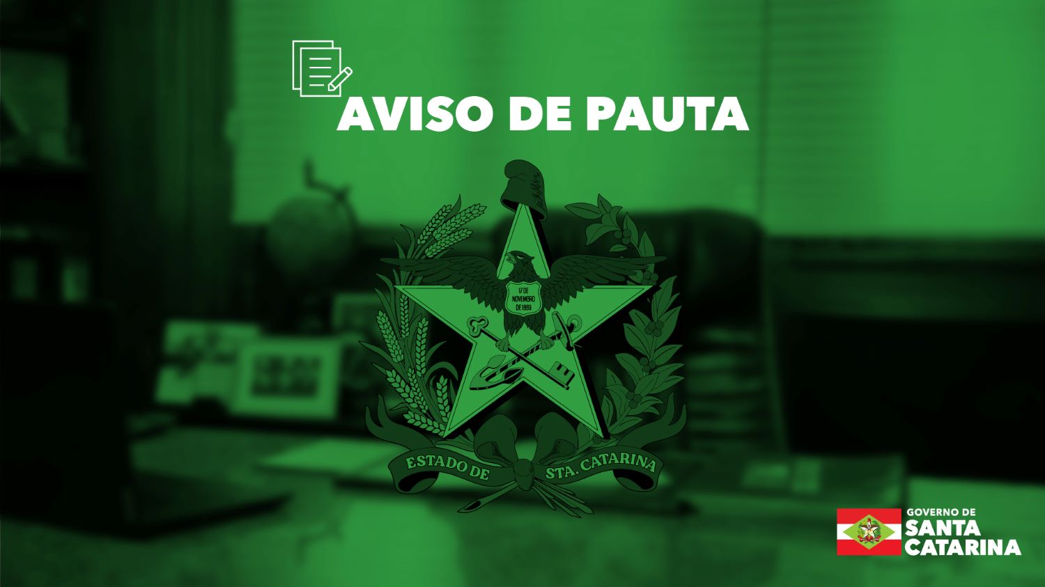 AVISO DE PAUTA: Governo do Estado lança programa Coopera Agro SC em Campos Novos