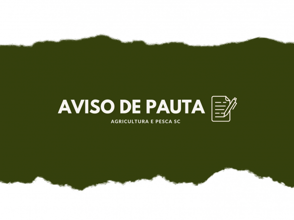 AVISO DE PAUTA – Secretário de Agricultura discute ações de combate à estiagem em São Miguel do Oeste e Guarujá do Sul nesta segunda-feira (24)