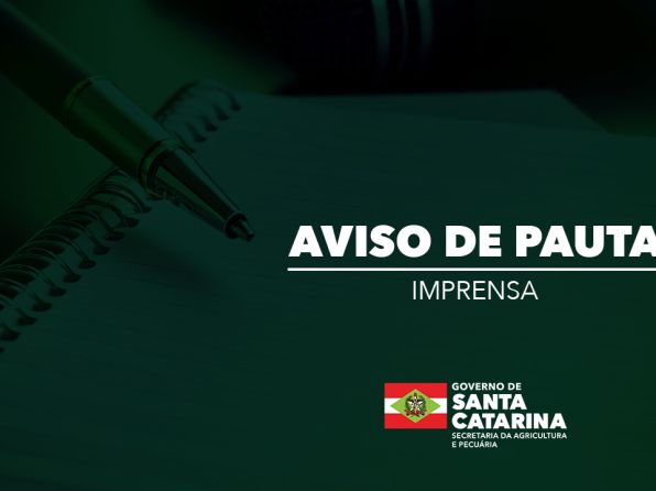 AVISO DE PAUTA: Governo do Estado anuncia programa Leite Bom Santa Catarina nesta sexta-feira